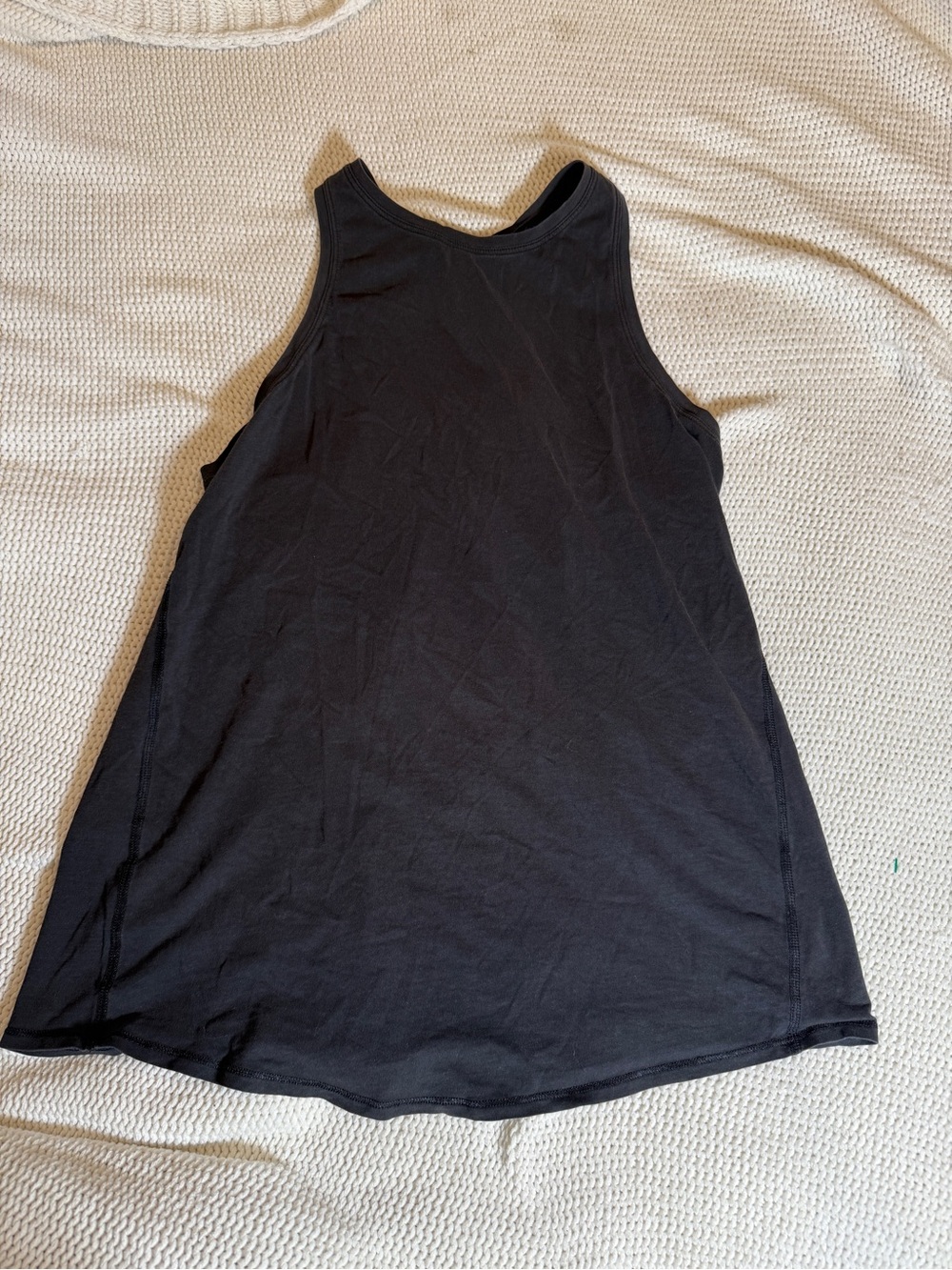 Lululemon All Tied Up Tank Top – Black – Size 8